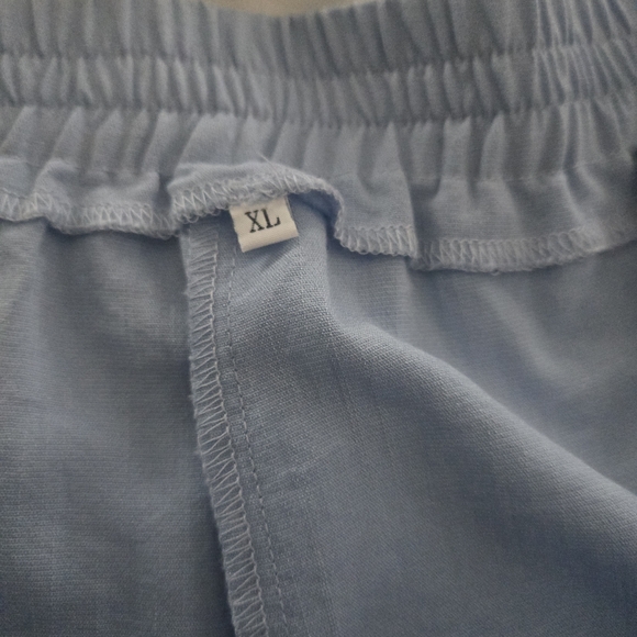 💚 2/$12 or 3/$17 PrettyGarden Light Blue Vest & Shorts Set - Picture 5 of 10